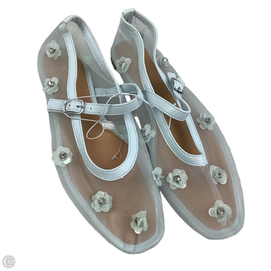 Shoes Flats By A New Day In Blue, Size: 11