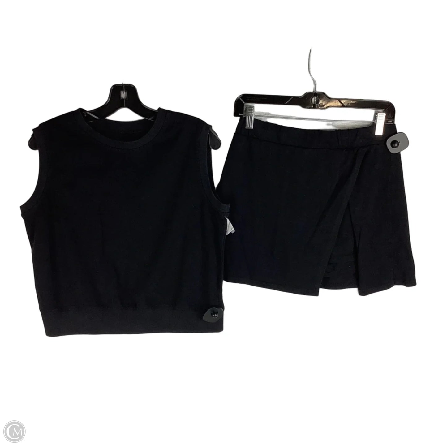 Skirt Set 2pc By Clothes Mentor In Black, Size: S