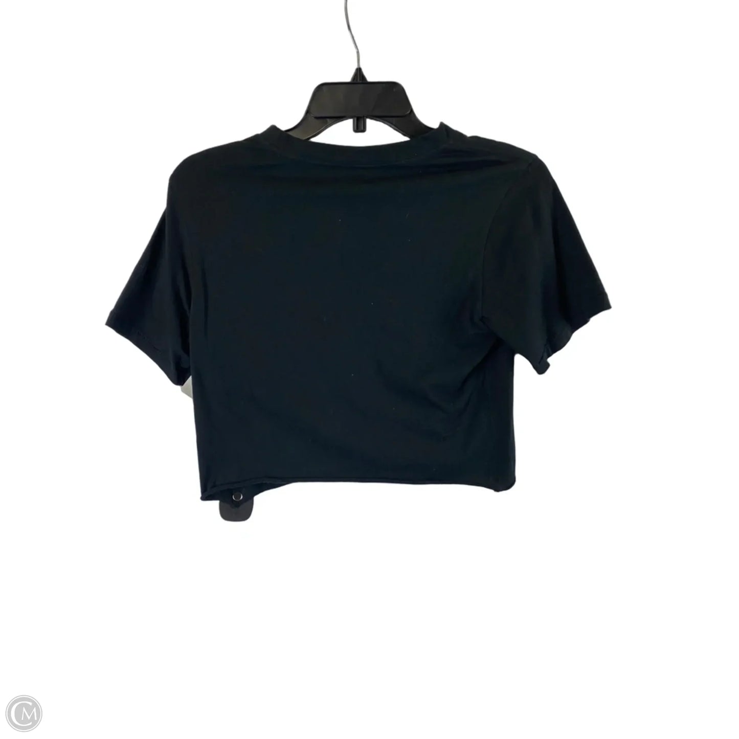 Top Short Sleeve Basic By Clothes Mentor In Black, Size: Xs