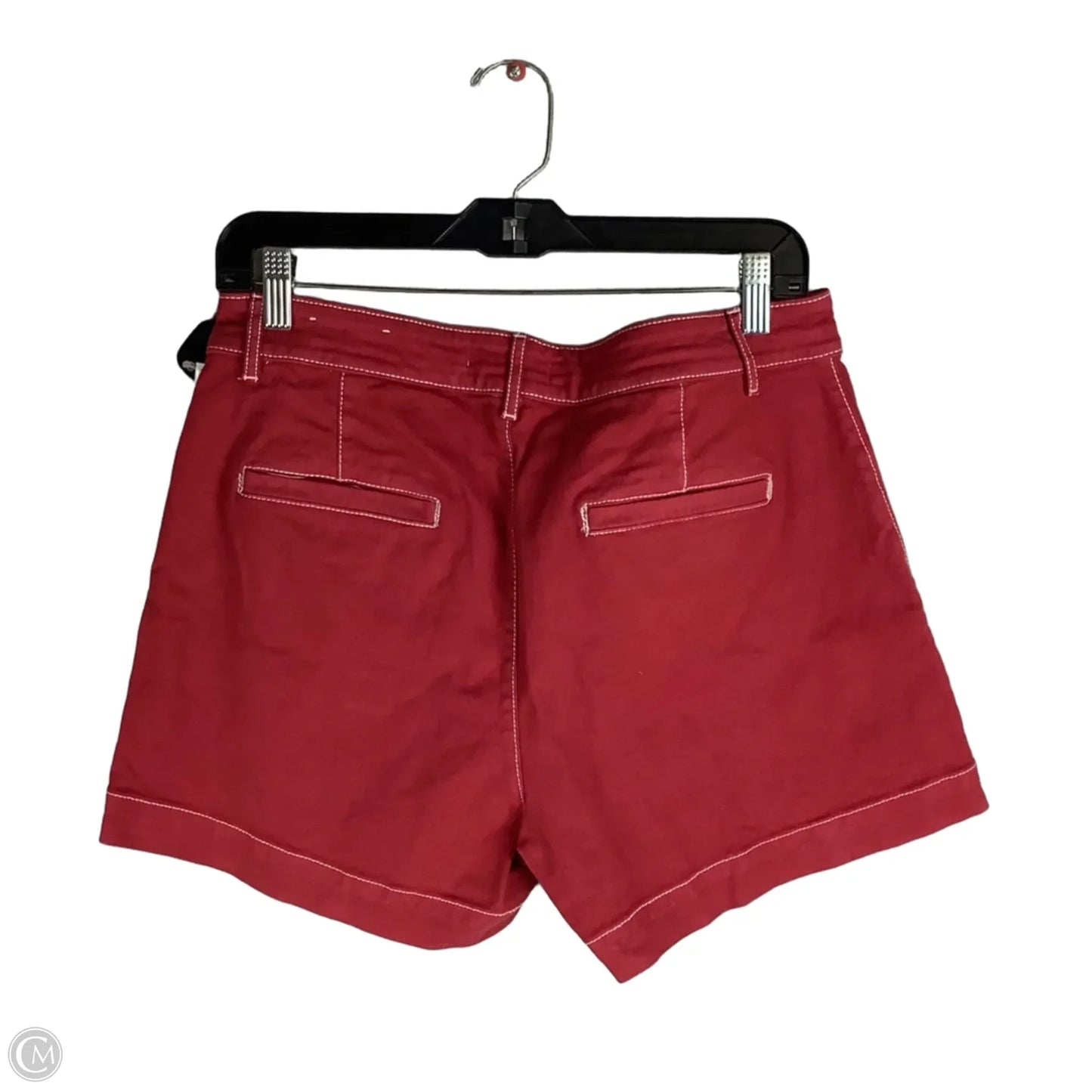 Shorts By Loft In Red Denim, Size: 6