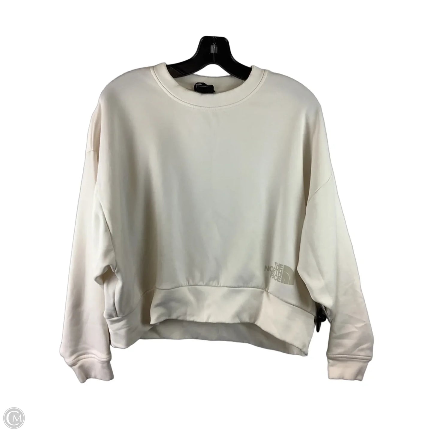Sweatshirt Crewneck By The North Face In Cream, Size: M