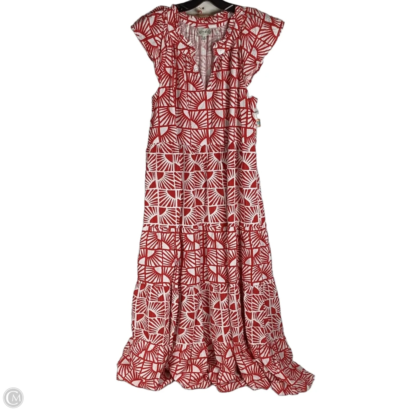 Dress Casual Maxi By Wonderly In Red, Size: Xl