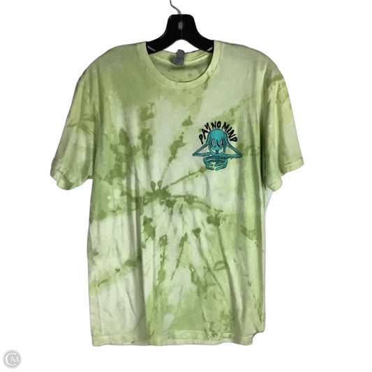 Top Short Sleeve Basic By Next Level In Green, Size: L
