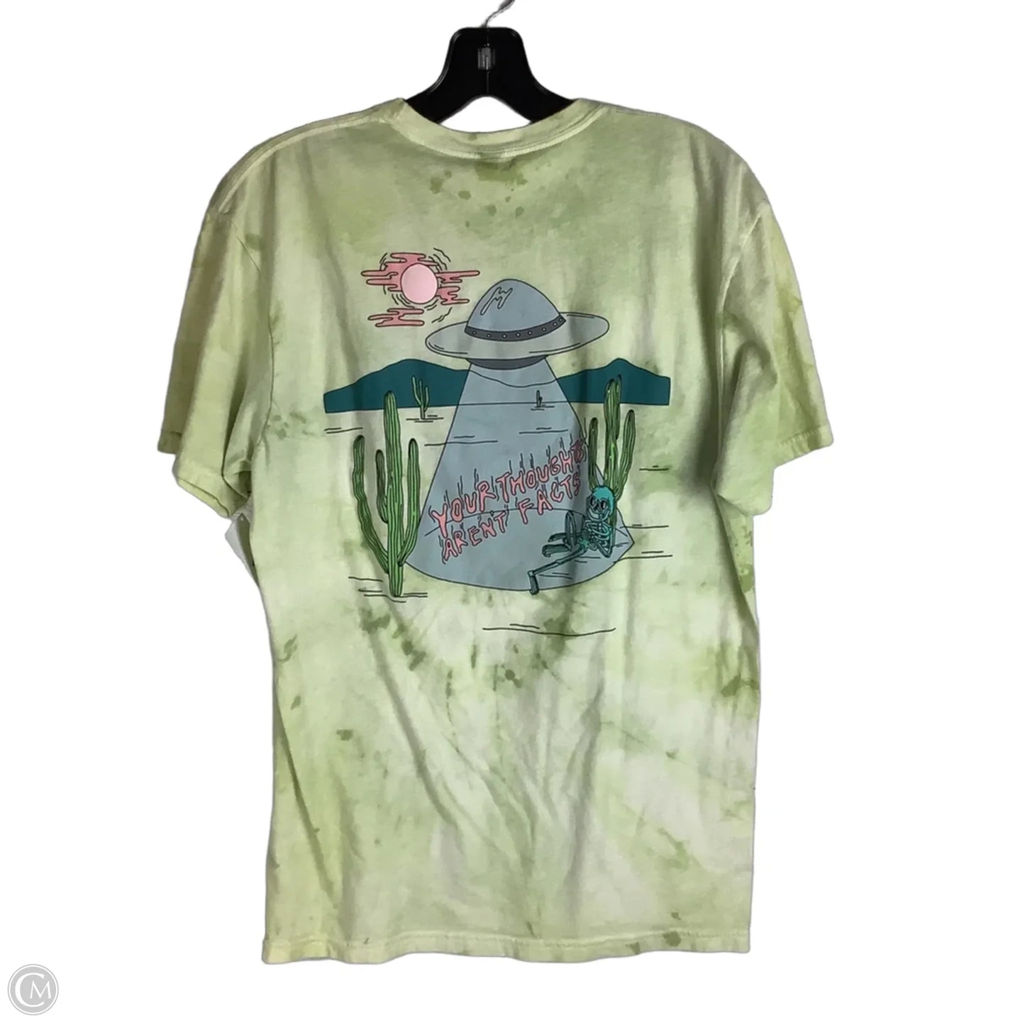 Top Short Sleeve Basic By Next Level In Green, Size: L