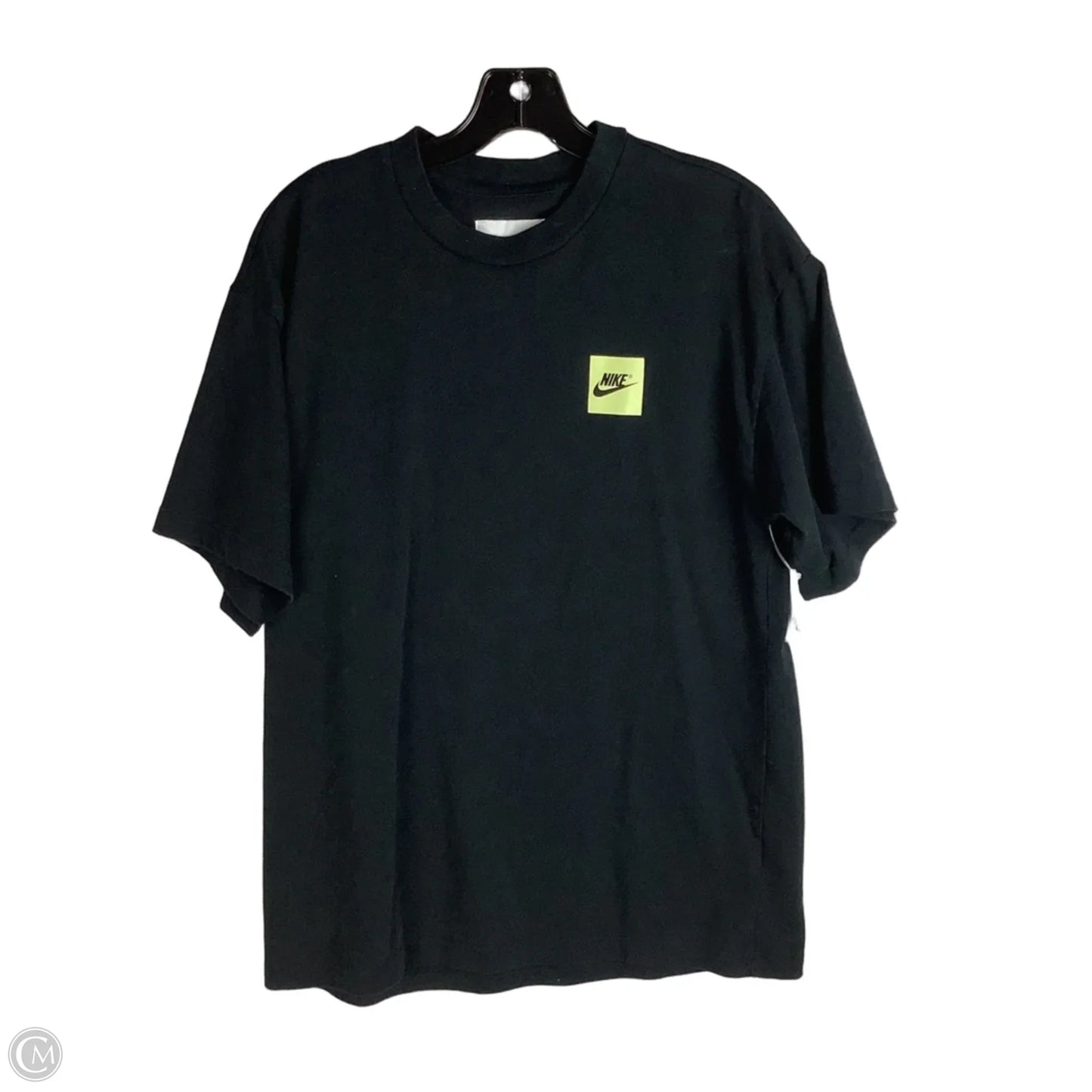 Top Short Sleeve Basic By Nike Apparel In Black, Size: M