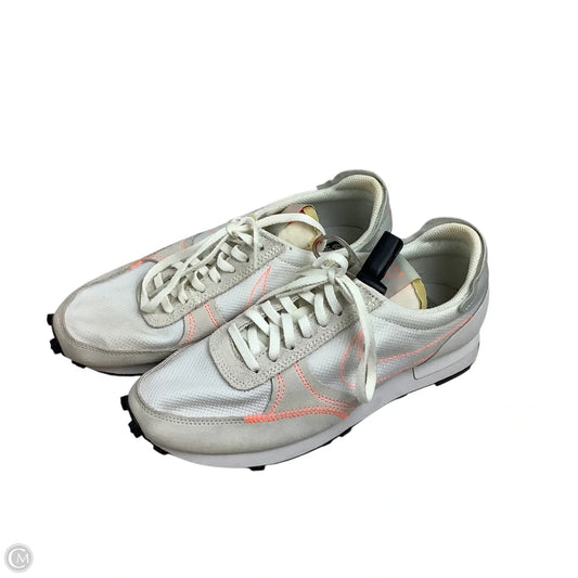 Shoes Athletic By Nike In Orange & White, Size: 7.5