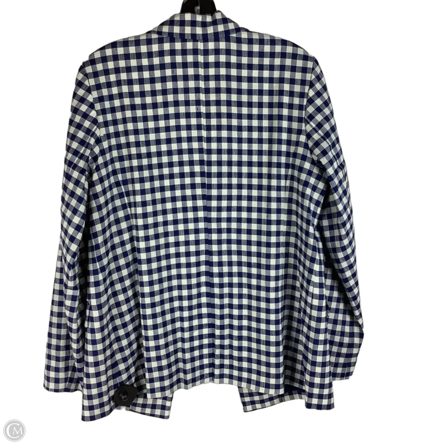 Blazer By J. Jill In Checkered Pattern, Size: M