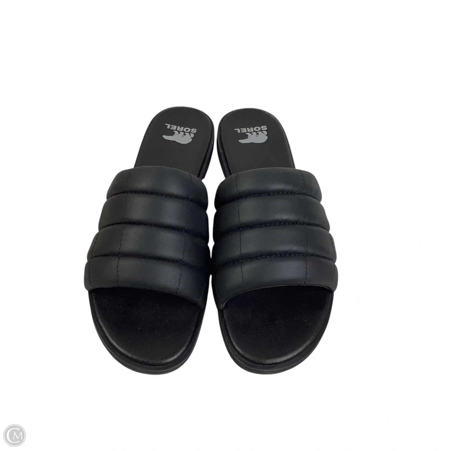 Sandals Flats By Sorel In Black, Size: 9