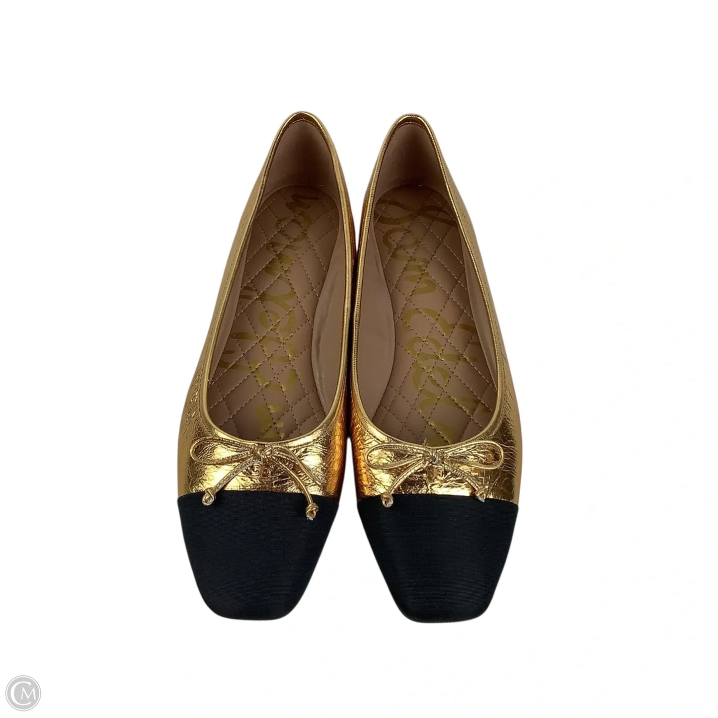 Shoes Flats By Sam Edelman In Gold, Size: 8