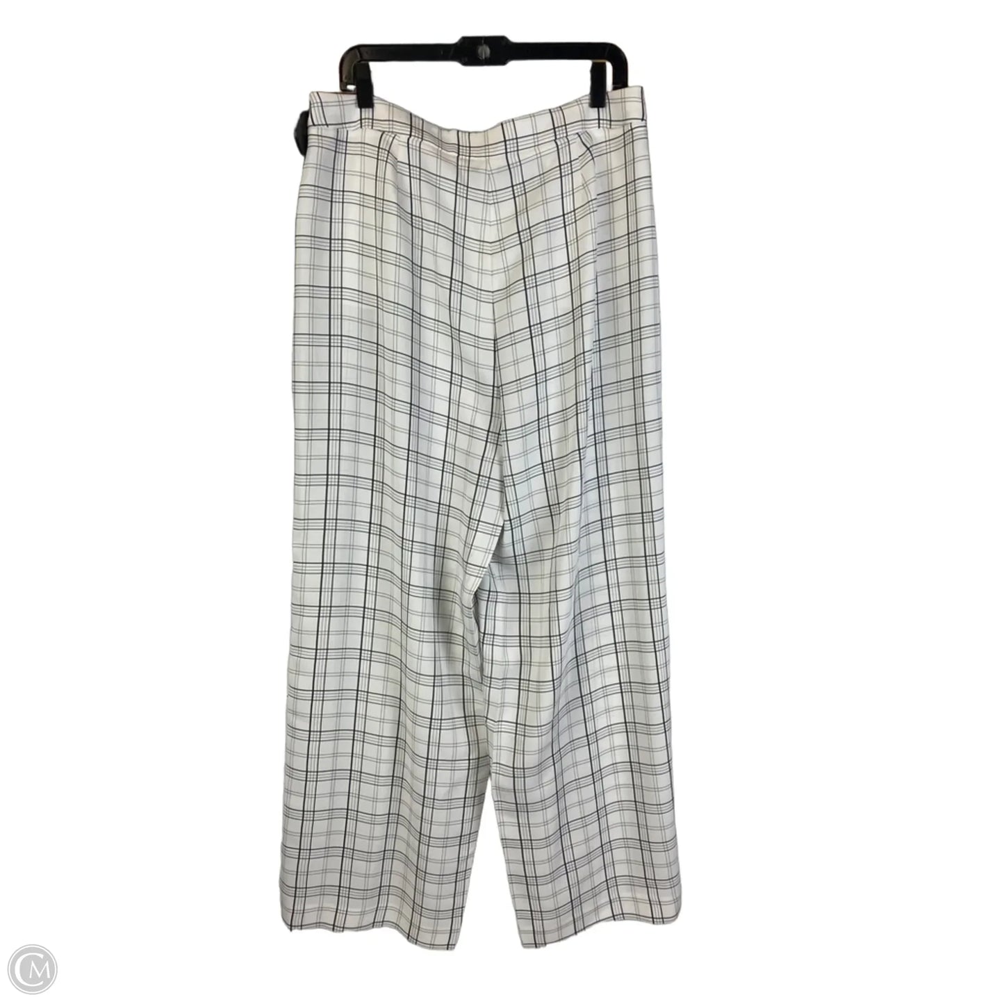 Pants Dress By Kenneth Cole In Black & White, Size: 12