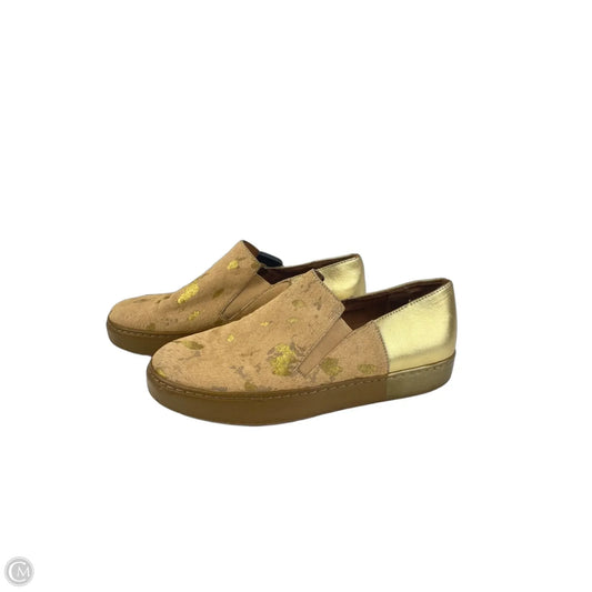 Shoes Flats By Free People In Gold & Tan, Size: 8.5