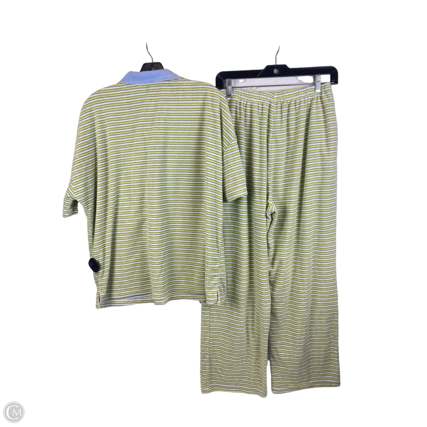 Pants Set 2pc By Wishlist In Striped Pattern, Size: L