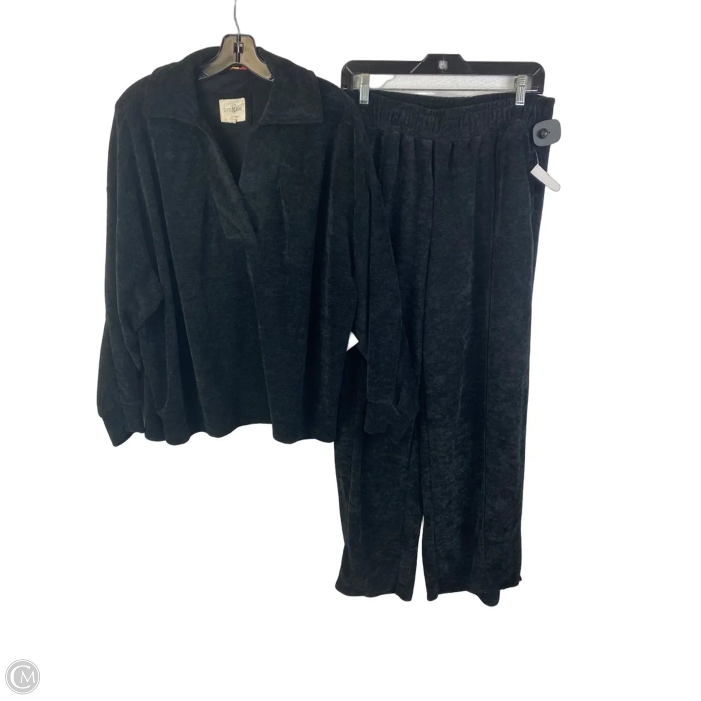 Pants Set 2pc By Umgee In Black, Size: M