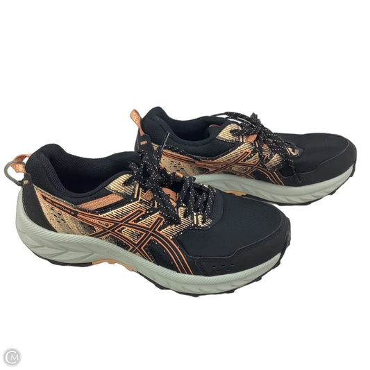 Shoes Athletic By Asics In Black & Brown, Size: 7.5