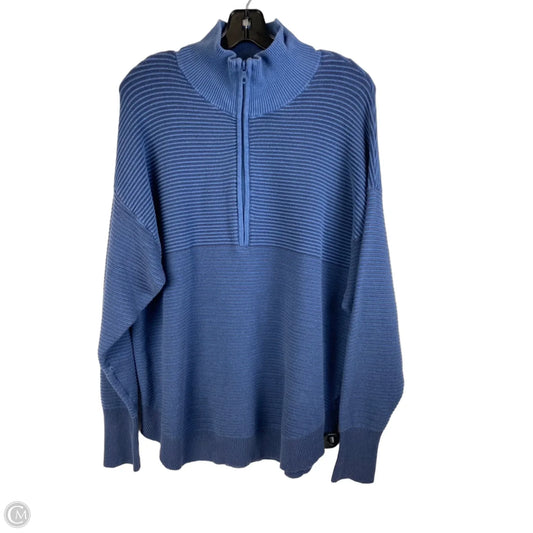 Sweatshirt Collar By Offline In Blue, Size: Xl