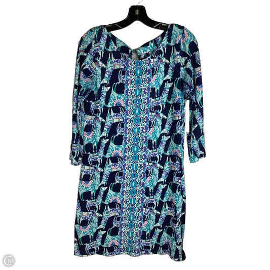 Dress Designer By Lilly Pulitzer In Blue, Size: M
