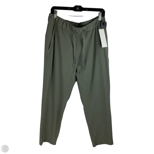 Athletic Pants By Lululemon In Green, Size: 10
