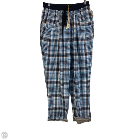 Pants Lounge By Easel In Plaid Pattern, Size: M