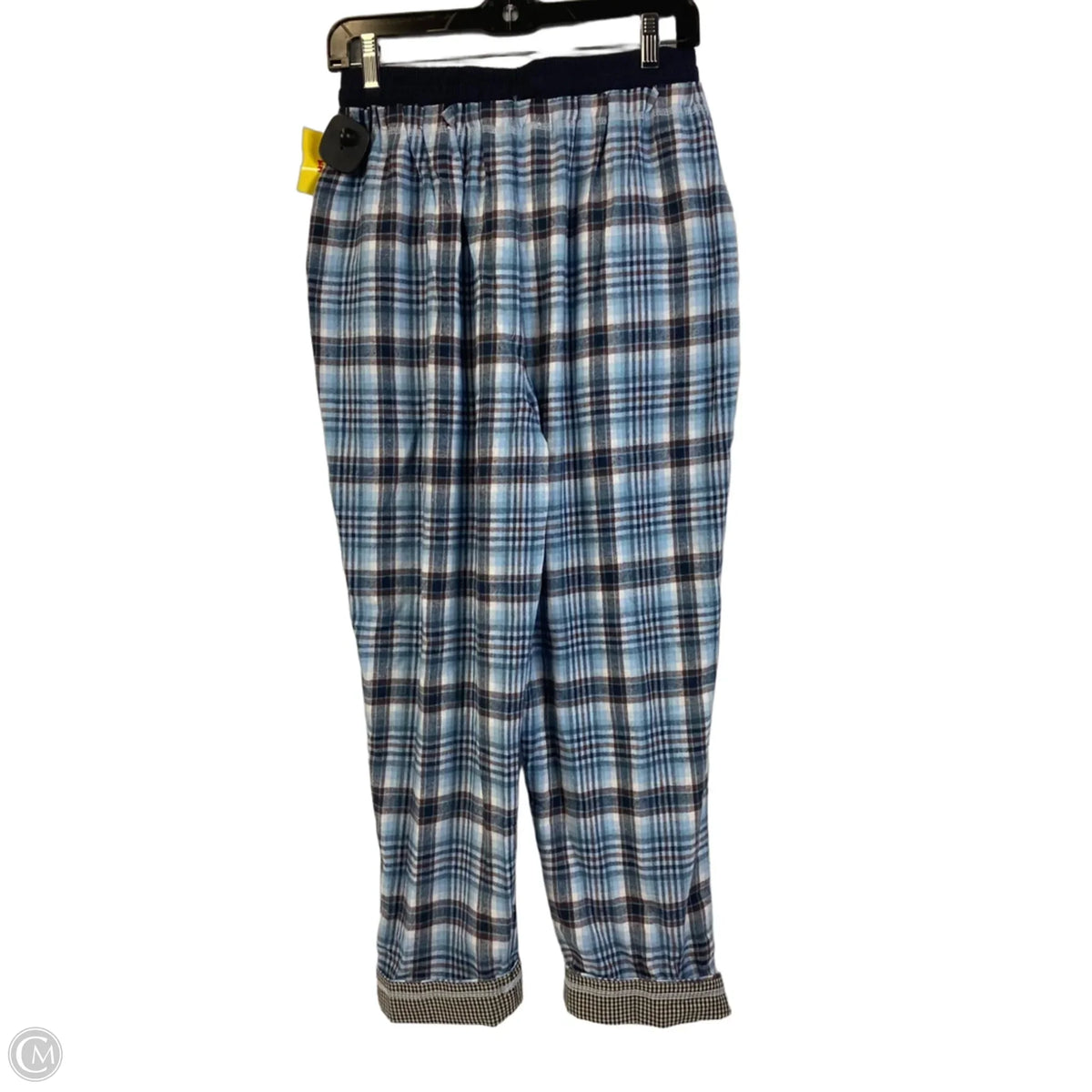 Pants Lounge By Easel In Plaid Pattern, Size: M