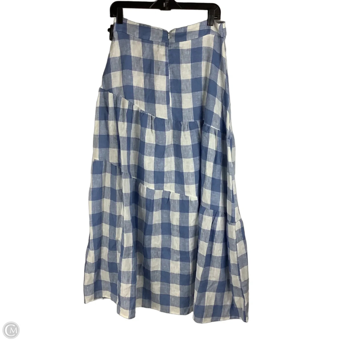 Skirt Maxi By Karlie In Checkered Pattern, Size: L