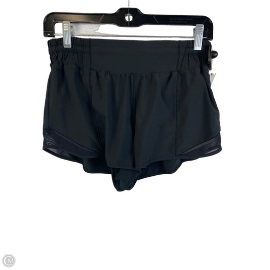 Athletic Shorts By Lululemon In Black, Size: 6