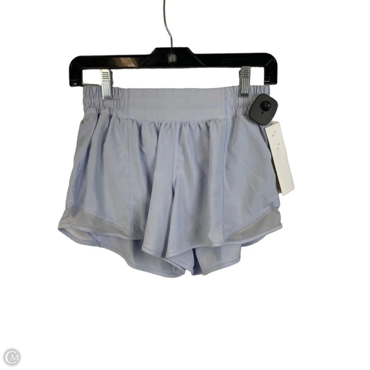 Athletic Shorts By Lululemon In Blue, Size: 6