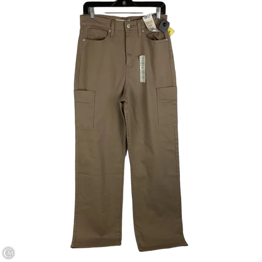 Pants Wide Leg By Levis In Brown Denim, Size: 8