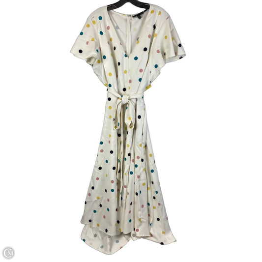 Dress Casual Maxi By Lane Bryant In Polkadot Pattern, Size: 28