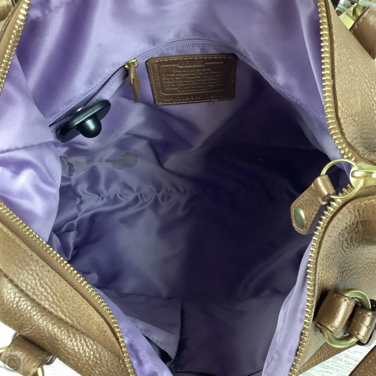 Handbag Designer By Coach, Size: Large