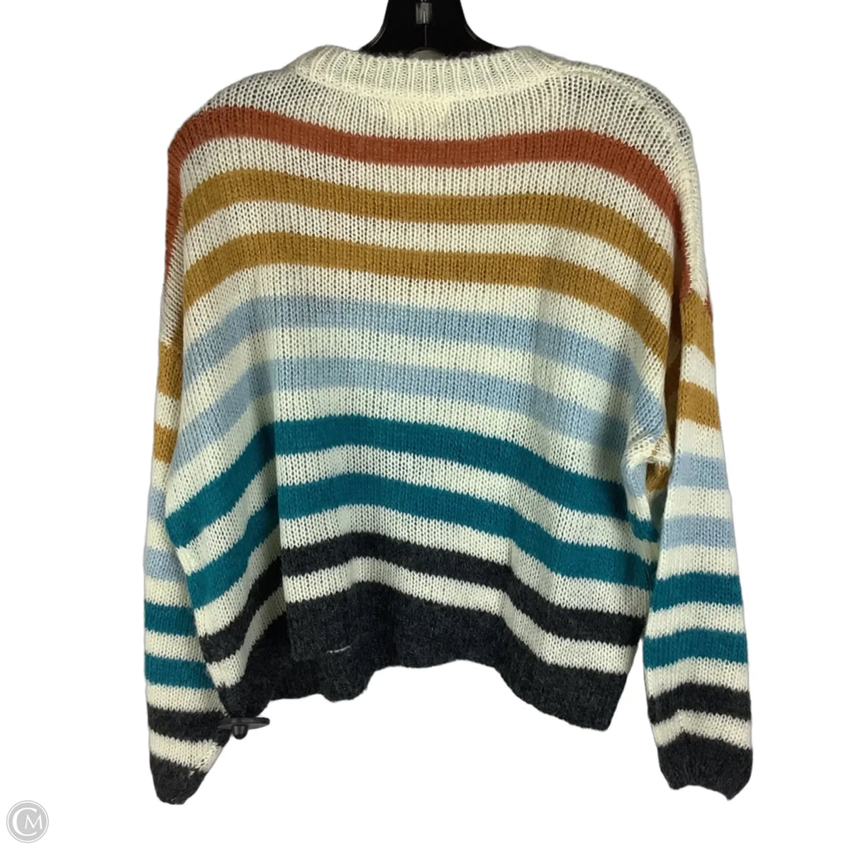 Sweater By Dreamers In Striped Pattern, Size: M/L