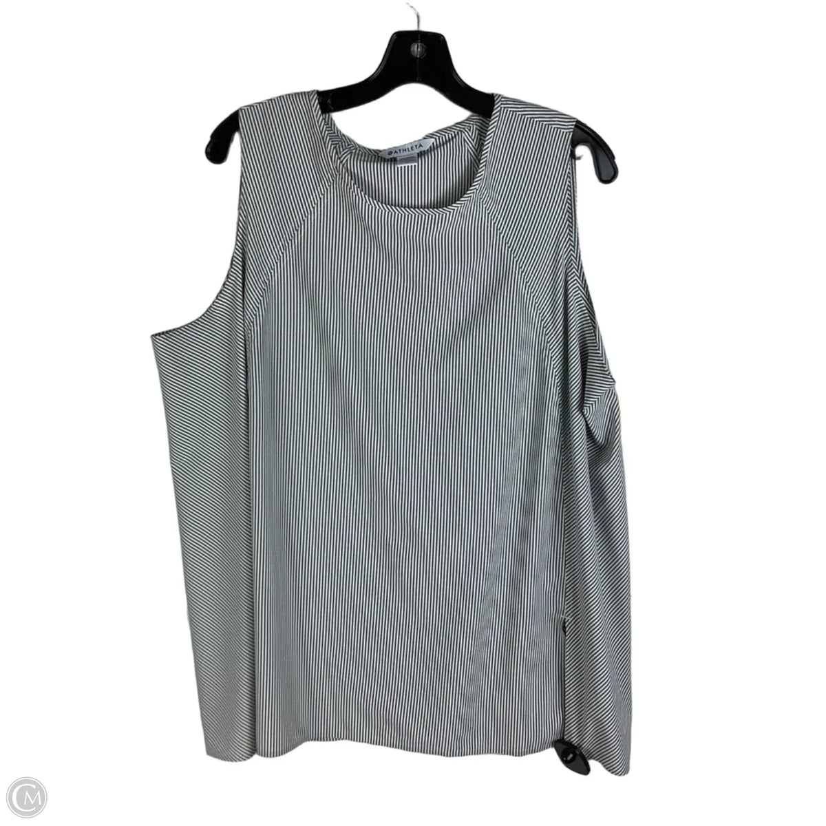 Athletic Tank Top By Athleta In Striped Pattern, Size: 1x