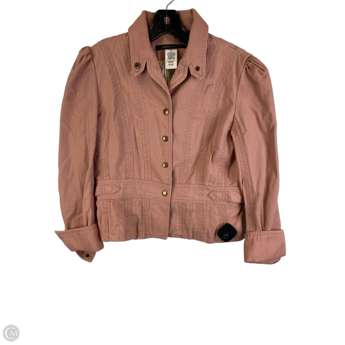Jacket Luxury Designer By Marc Jacobs In Pink, Size: 10