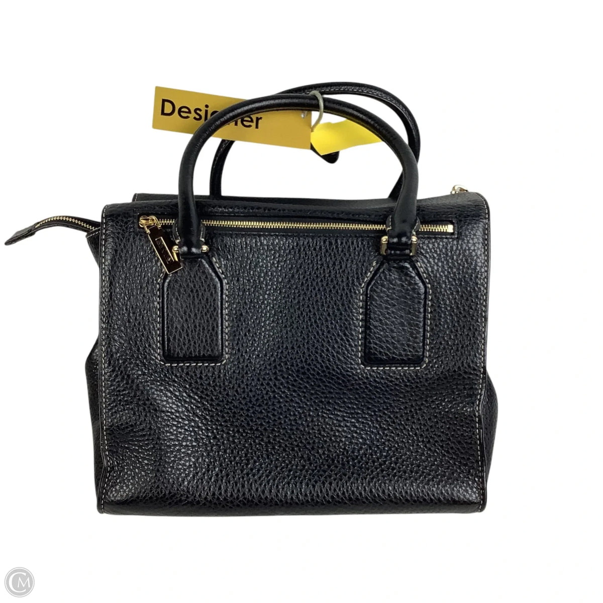 Handbag Leather By Michael By Michael Kors, Size: Large (no strap)
