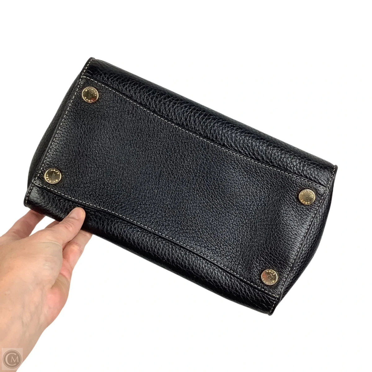 Handbag Leather By Michael By Michael Kors, Size: Large (no strap)