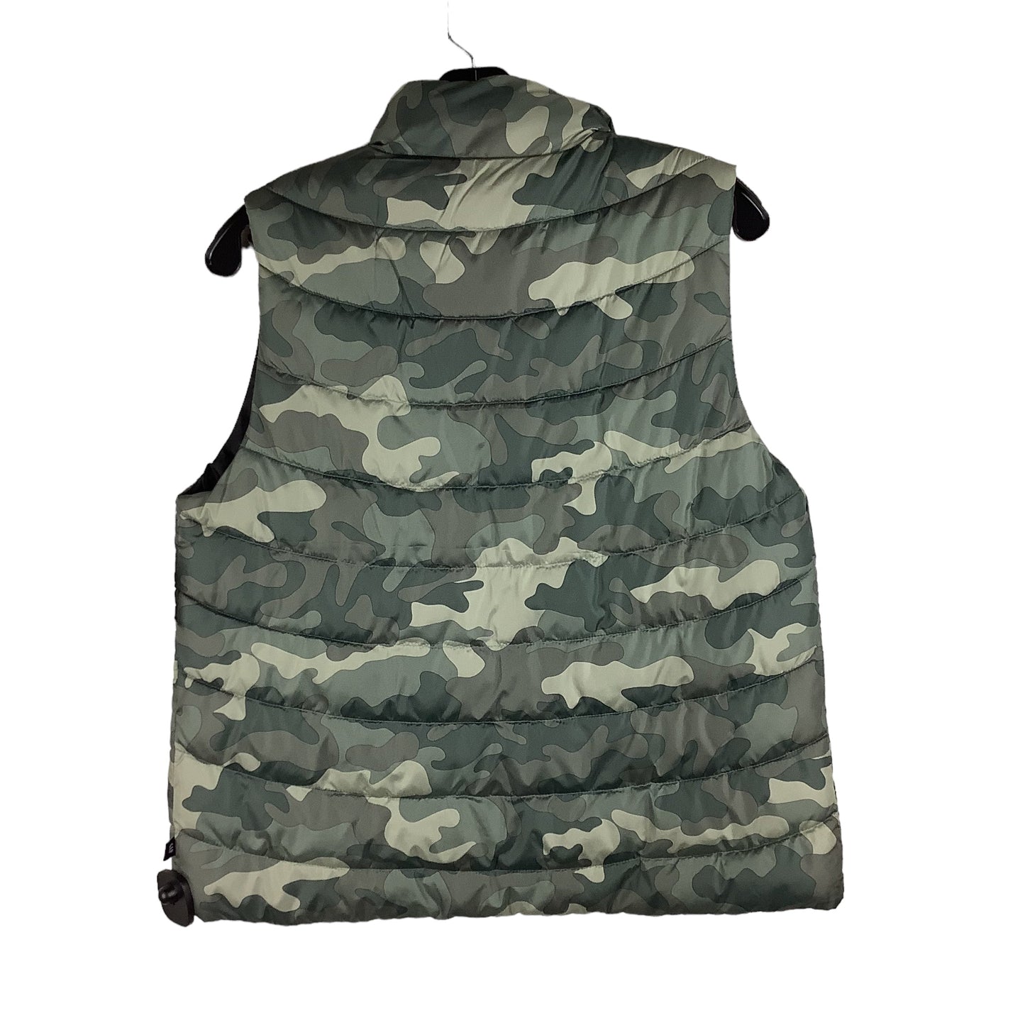 Camoflauge Vest Puffer & Quilted Gap, Size M