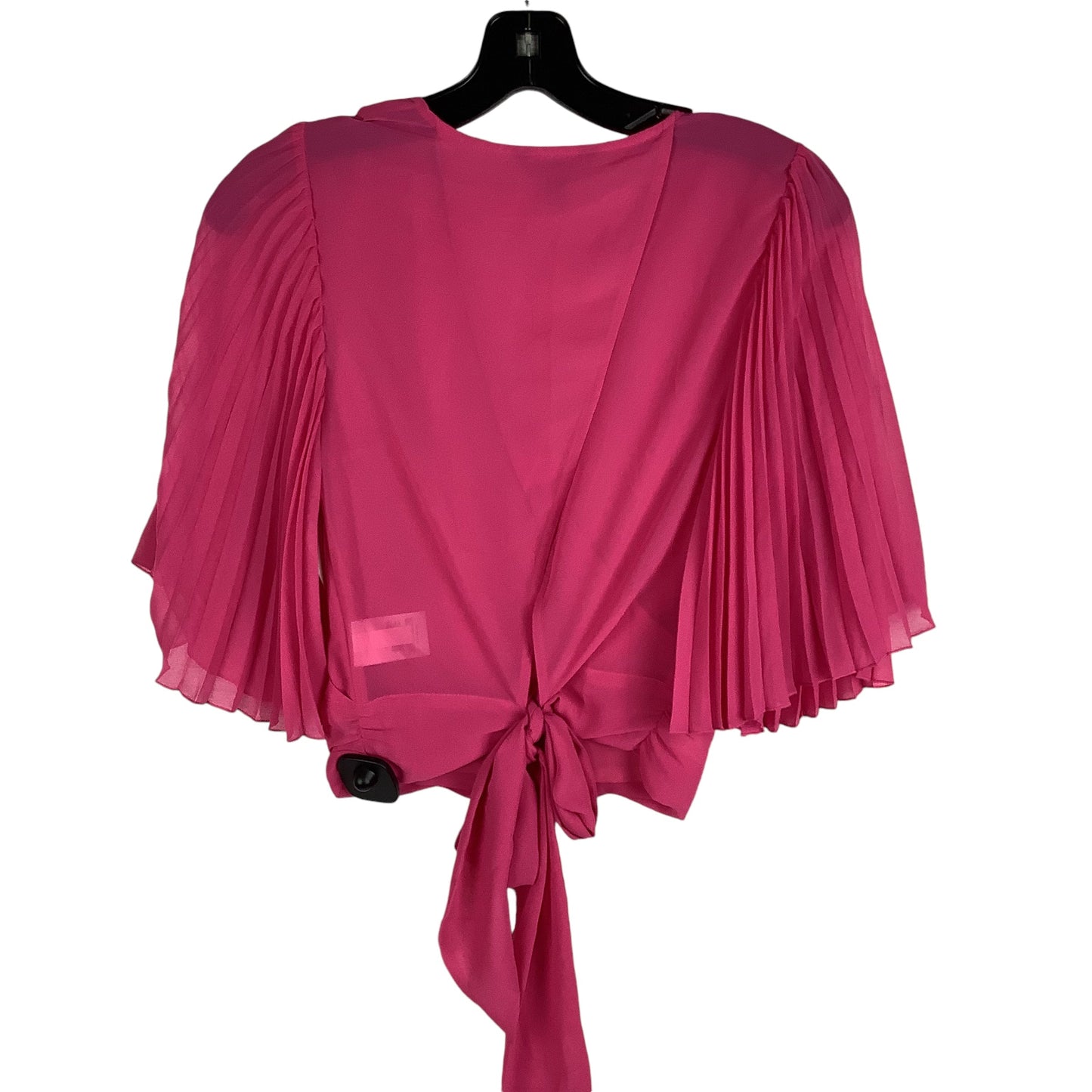 Top Short Sleeve By Express In Pink, Size: S