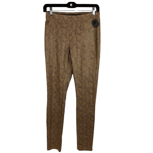 Pants Cropped By Philosophy In Snakeskin Print, Size: Xs