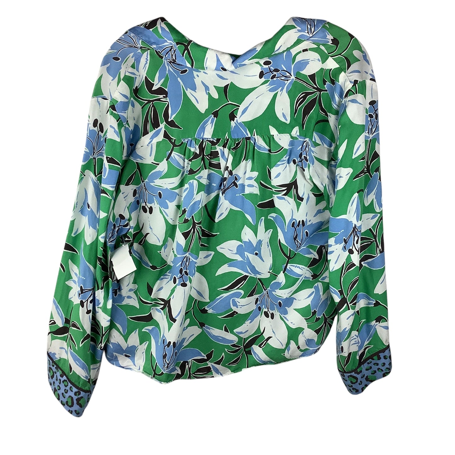 Top Long Sleeve By Maeve In Green, Size: M