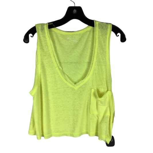 Yellow Top Sleeveless Aerie, Size L