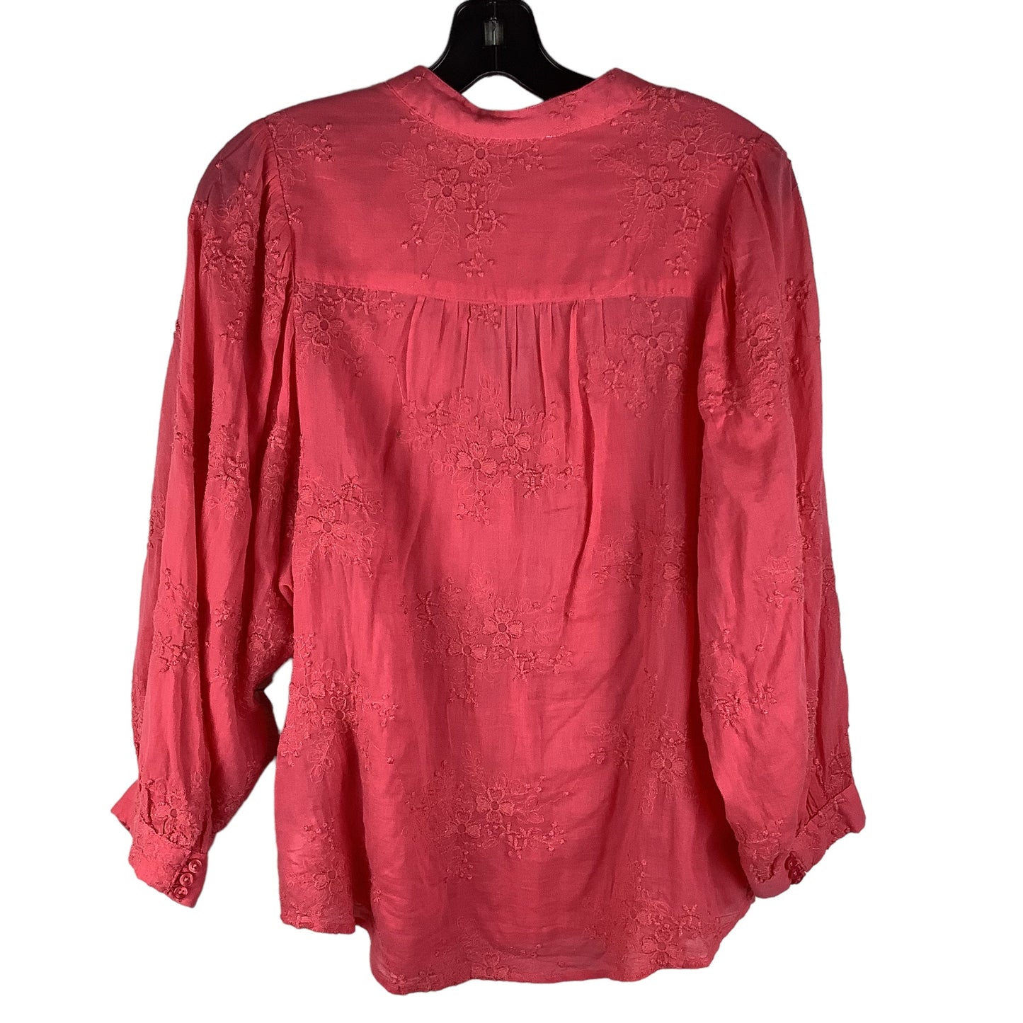 Pink Top Long Sleeve Pilcro, Size M