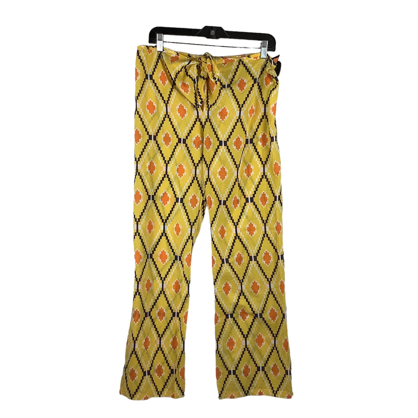 Yellow Pants Designer Tory Burch, Size M