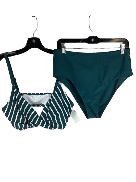 Teal Swimsuit 2pc Cupshe, Size L