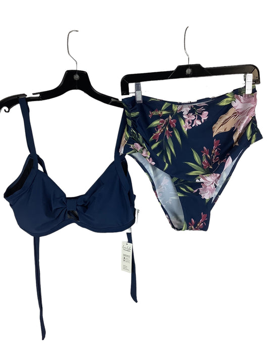 Navy Swimsuit 2pc Cupshe, Size L