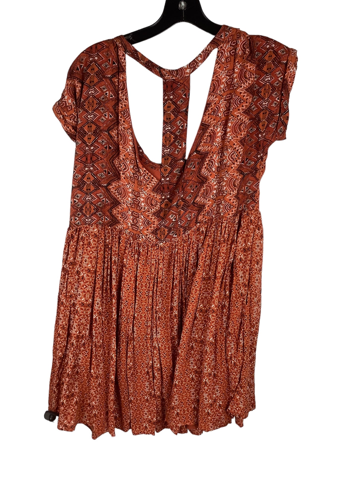 Dress Casual Short By Free People In Orange, Size: S