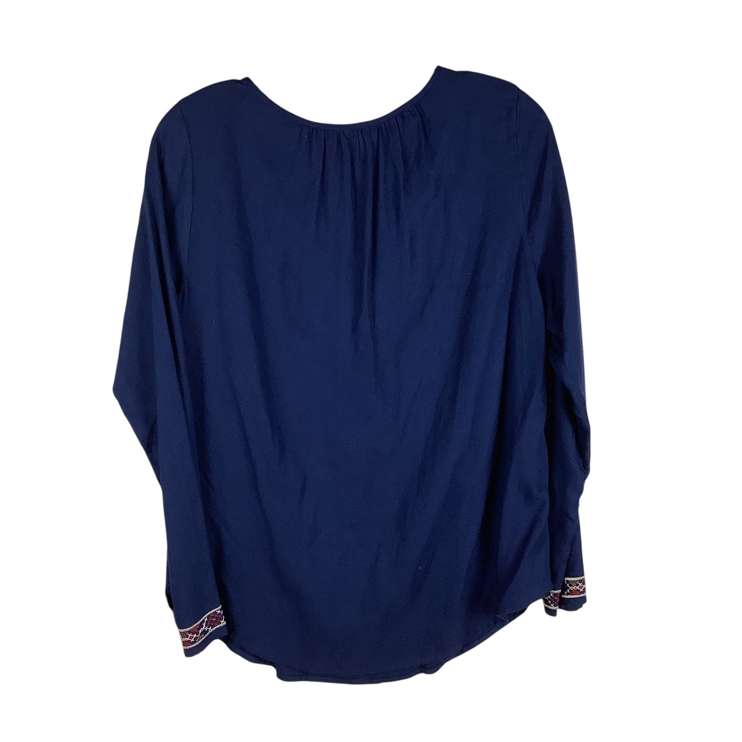 Top Long Sleeve By Lucky Brand In Blue, Size: S