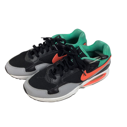 Shoes Athletic By Nike In Black & Green, Size: 9.5