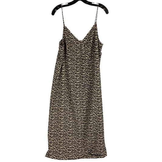 Dress Casual Maxi By H&m In Brown, Size: L