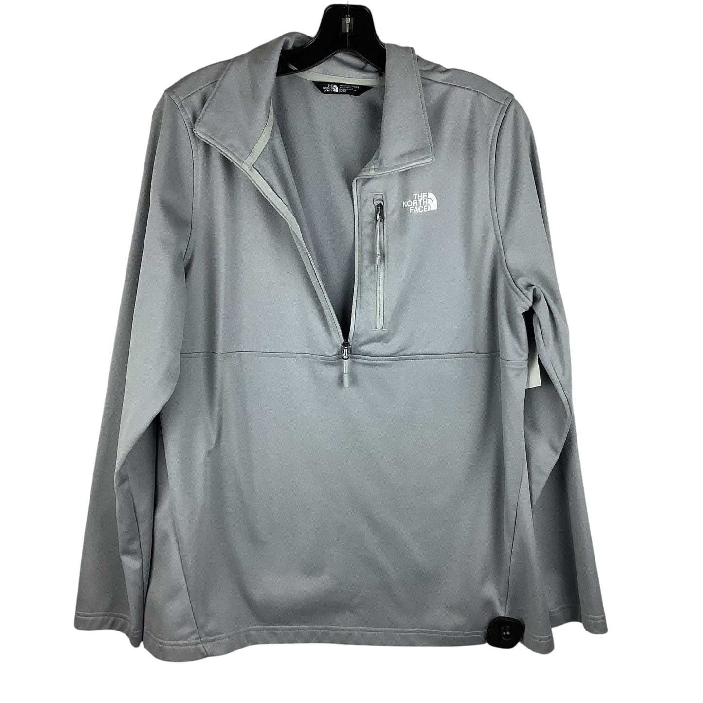 Athletic Jacket By The North Face In Grey, Size: Xl