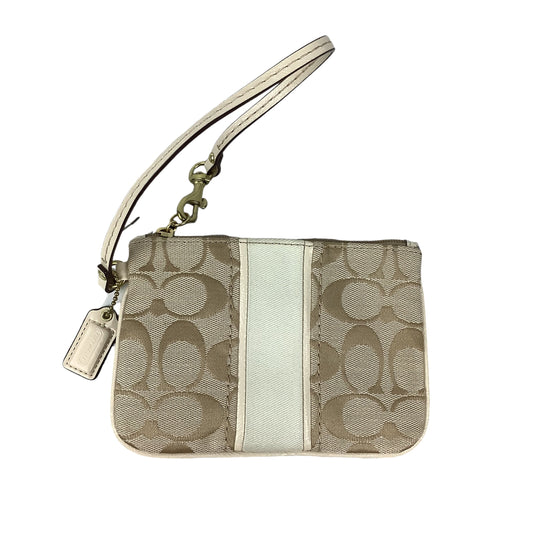 Wristlet Designer By Coach, Size: Small