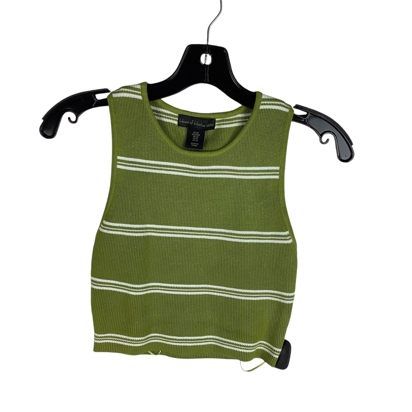 Top Sleeveless By House Of Harlow In Green, Size: M